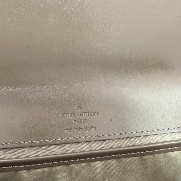 Louis Vuitton Epi Leather Honfleur Clutch Bag Lilac M5273B - Picture 5 of 5